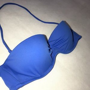 Victoria’s Secret Blue bikini bra top 34a
